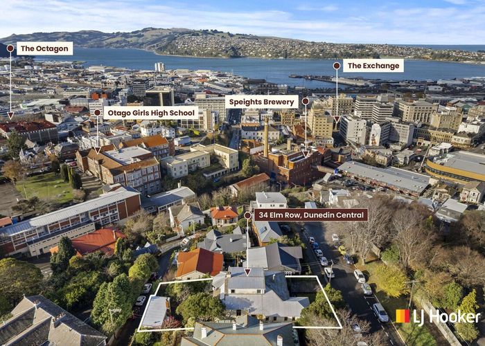  at 34 Elm Row, City Centre, Dunedin, Otago