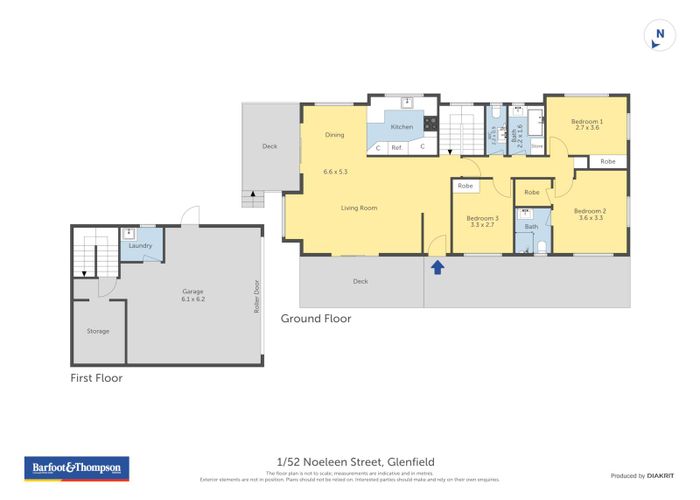  at 1/52 Noeleen Street, Glenfield, Auckland