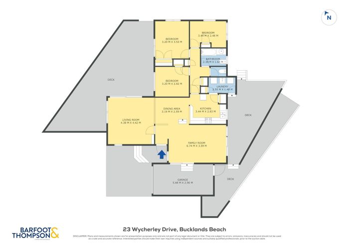  at 23 Wycherley Drive, Bucklands Beach, Manukau City, Auckland