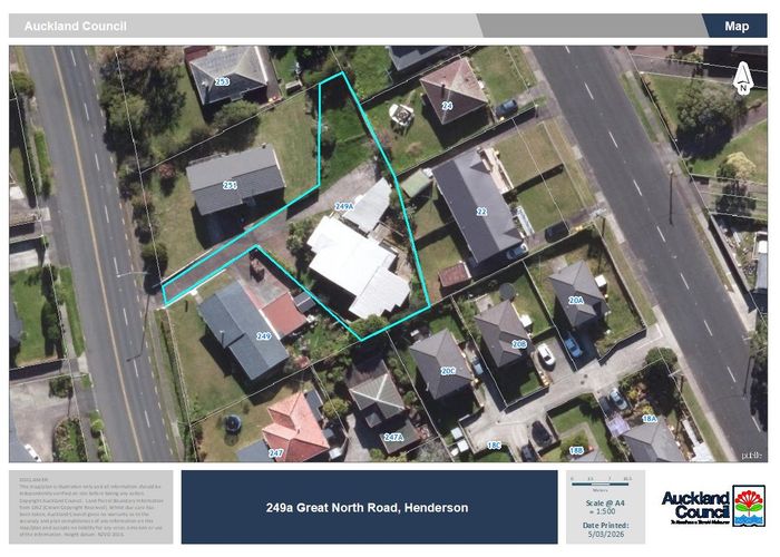  at 249A Great North Road, Henderson, Waitakere City, Auckland