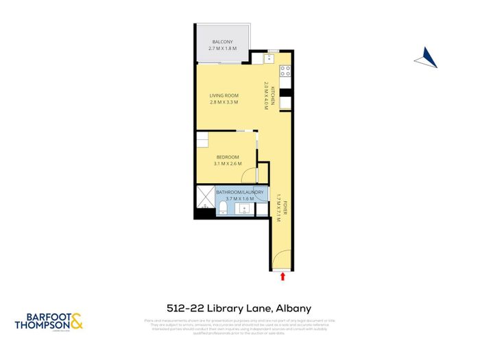  at 512/22 Library Lane, Albany, North Shore City, Auckland