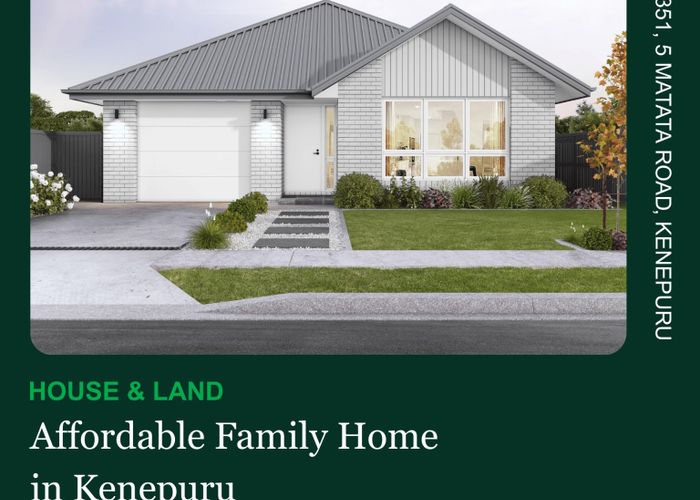  at Lot 351/5 Matata Road, Kenepuru, Porirua, Wellington