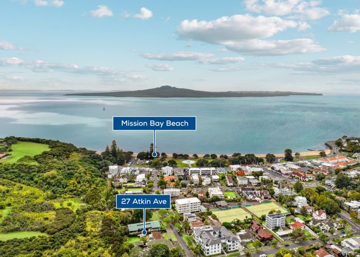  at 27 Atkin Avenue, Mission Bay, Auckland City, Auckland