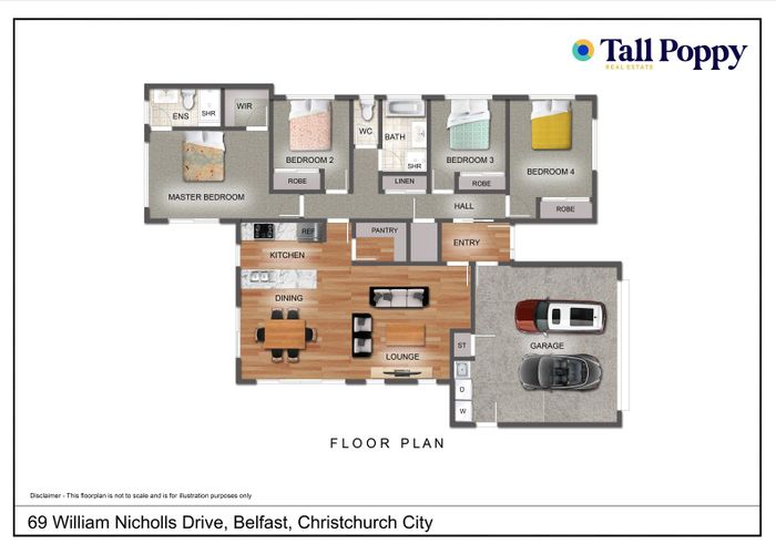  at 69 William Nicholls Drive, Belfast, Christchurch