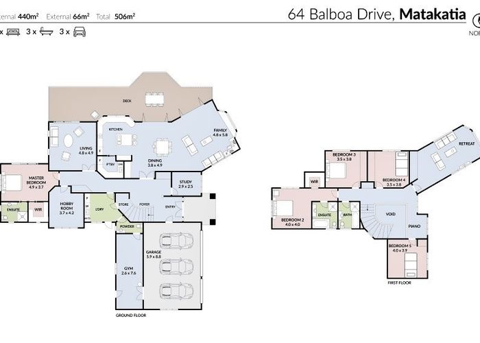  at 64 Balboa Dr, Gulf Harbour, Rodney, Auckland