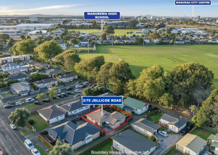  at 2/75 Jellicoe Road, Manurewa, Manukau City, Auckland