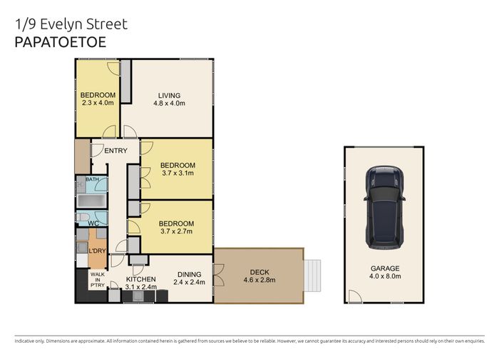  at 1/9 Evelyn Street, Papatoetoe, Auckland