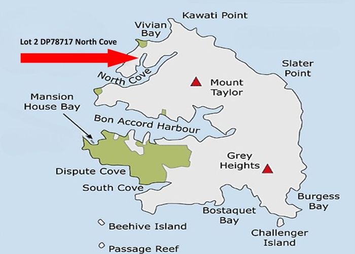  at Lot 2/DP78717 North Cove, Kawau Island, Hauraki Gulf Islands, Auckland