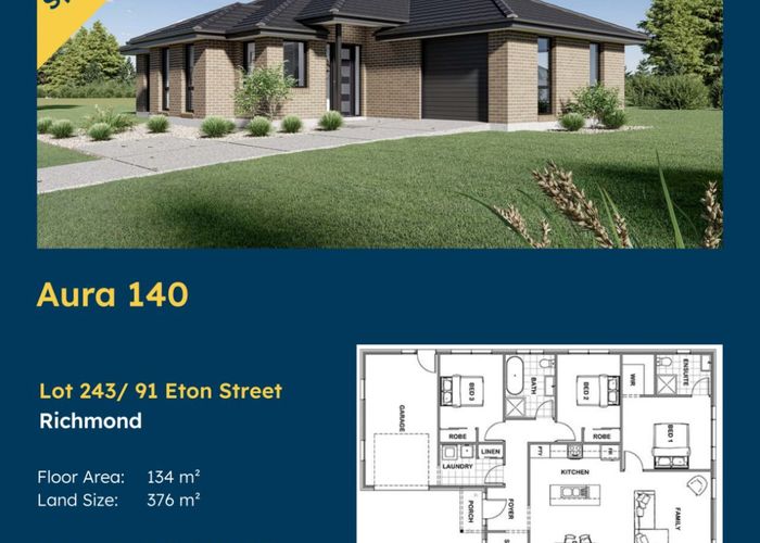  at 91 Eton Street, Richmond, Tasman, Nelson / Tasman