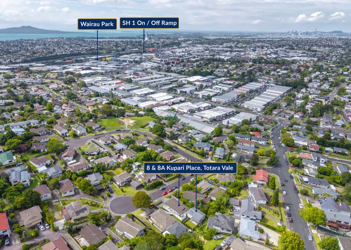  at 8 & 8A Kupari Place, Totara Vale, North Shore City, Auckland