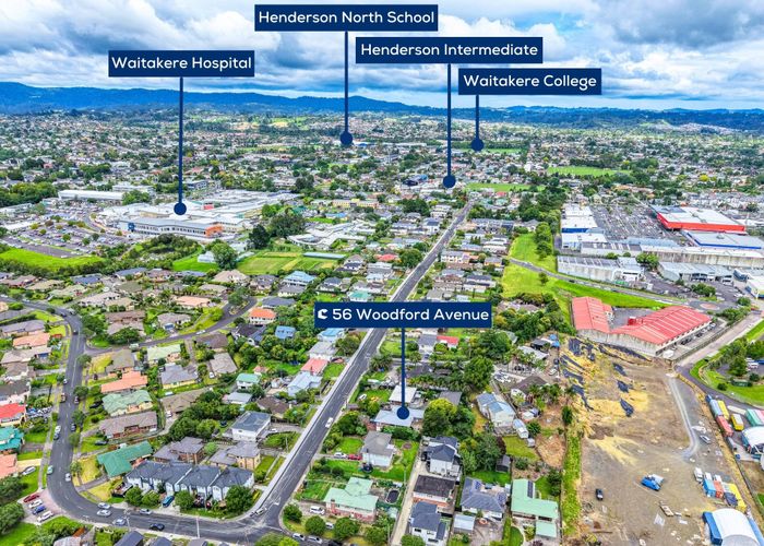  at 56 Woodford Avenue, Henderson, Waitakere City, Auckland