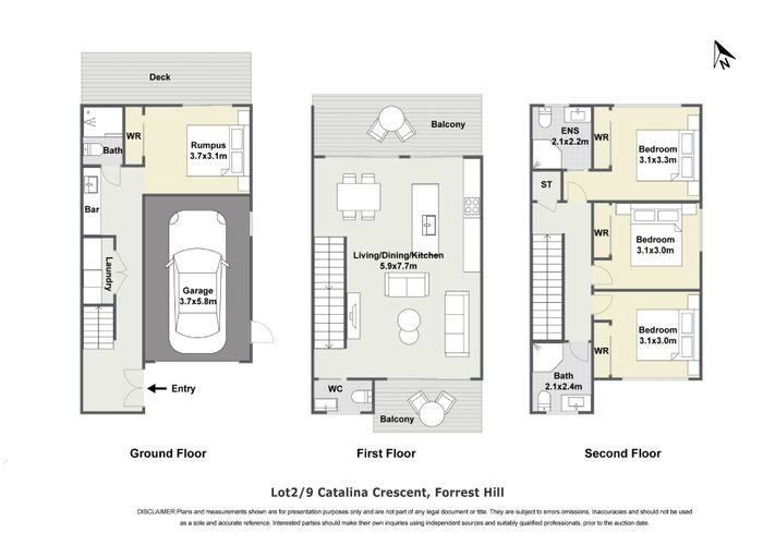  at 9B Catalina Crescent, Forrest Hill, North Shore City, Auckland