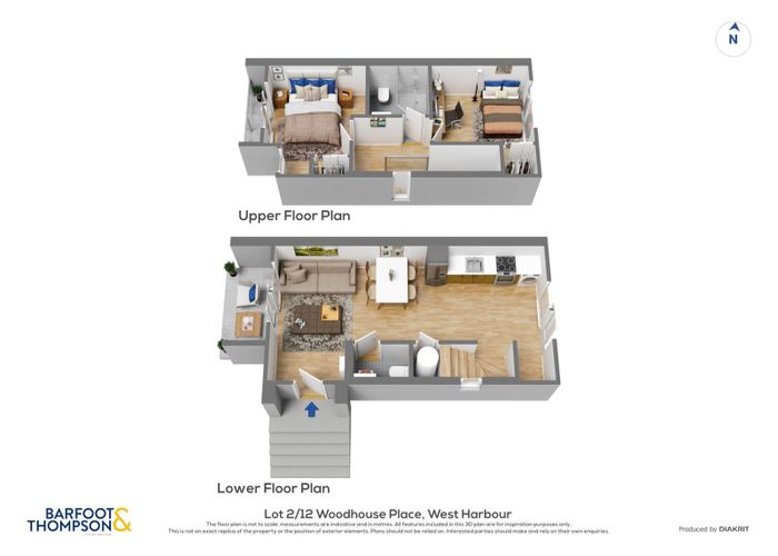  at 12B Woodhouse Place, West Harbour, Waitakere City, Auckland