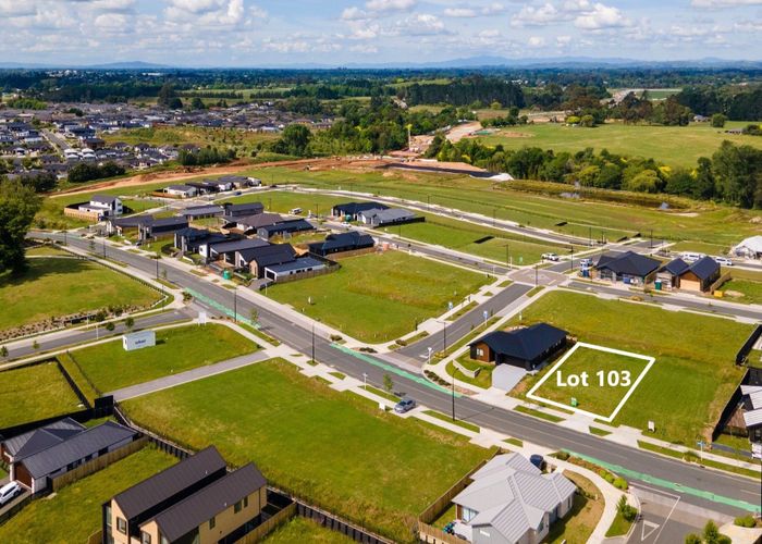  at (Lot 103)/103 Taahunui Rise, Aurora, Peacocke, Hamilton, Waikato