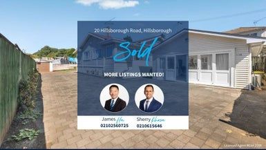  at 20 Hillsborough Road, Hillsborough, Auckland