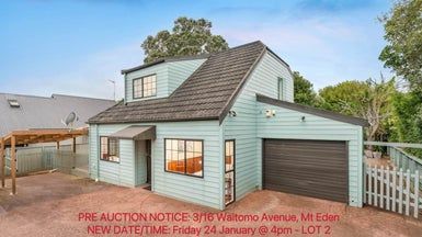  at 3/16 Waitomo Avenue, Mount Eden, Auckland