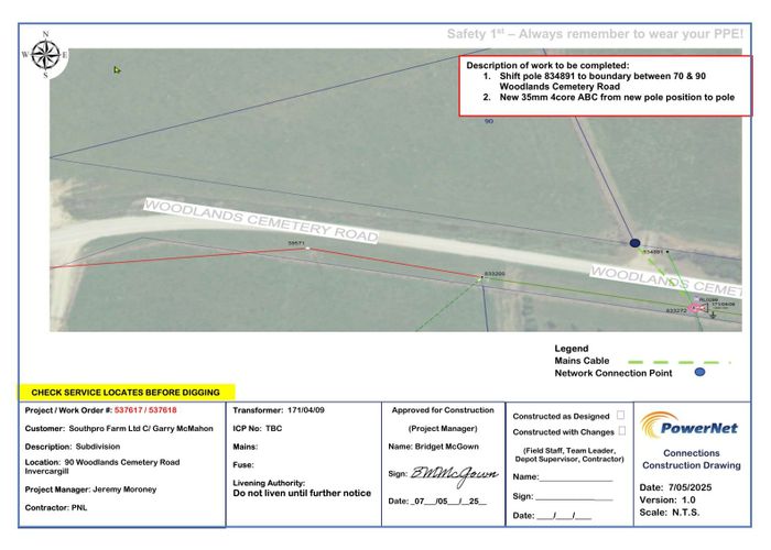  at 90 Woodlands Cemetery Road, Woodlands, Invercargill