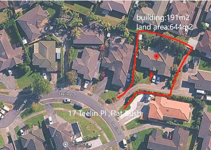  at 17 Teelin Place, Flat Bush, Manukau City, Auckland