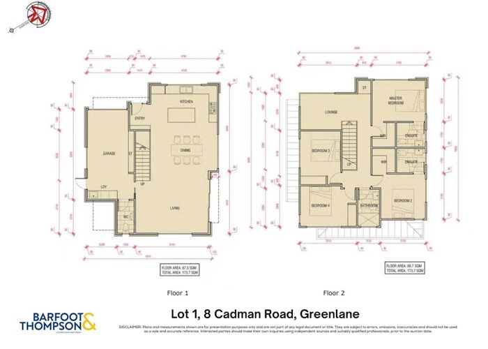  at Lot 1, 8 Cadman Avenue, Greenlane, Auckland City, Auckland