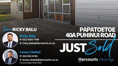  at 40A Puhinui Road, Manukau, Auckland