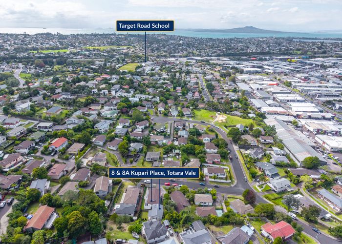  at 8 & 8A Kupari Place, Totara Vale, North Shore City, Auckland