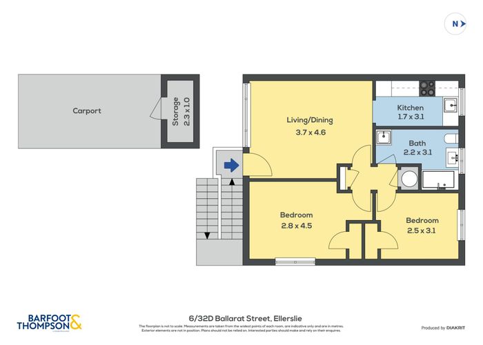  at 6/32D Ballarat Street, Ellerslie, Auckland City, Auckland