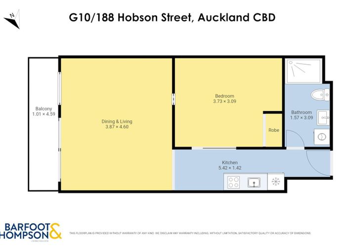  at G10/188 Hobson Street, City Centre, Auckland City, Auckland