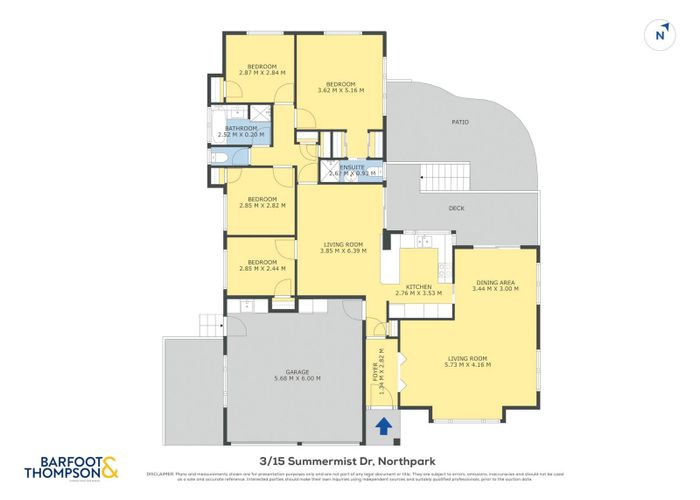  at 3/15 Summermist Drive, Northpark, Auckland
