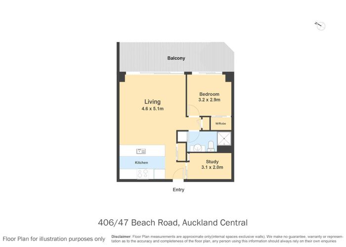  at 406/47 Beach Road, City Centre, Auckland City, Auckland