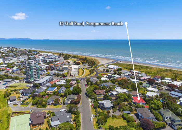  at 15 Golf Road, Paraparaumu Beach, Kapiti Coast, Wellington