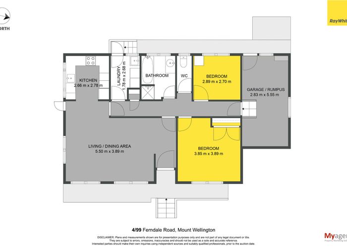  at 4/99 Ferndale Road, Mount Wellington, Auckland City, Auckland