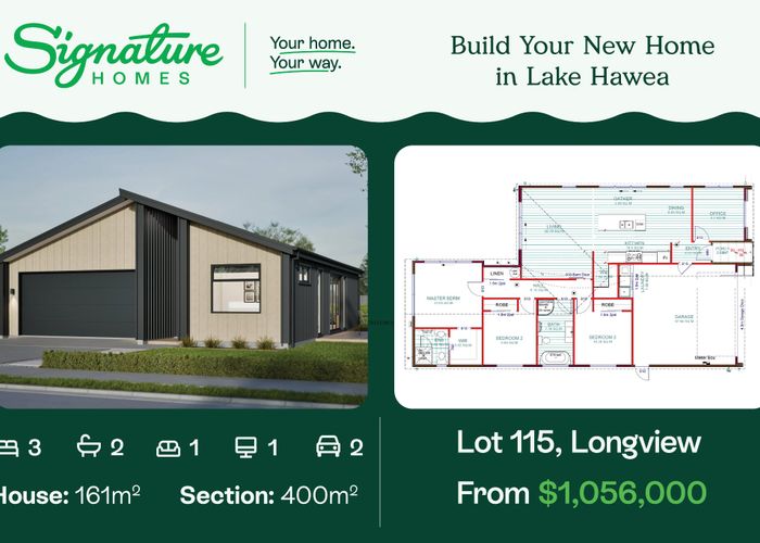  at Longview, Lake Hawea, Lake Hawea, Wanaka, Otago