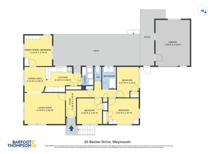  at 21 Becker Drive, Weymouth, Manukau City, Auckland