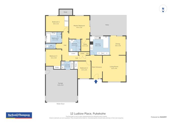  at 12 Ludlow Place, Pukekohe, Pukekohe