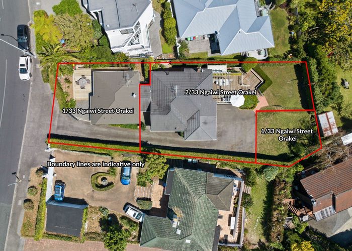  at 1/33 and 2/33 Ngaiwi Street, Orakei, Auckland City, Auckland