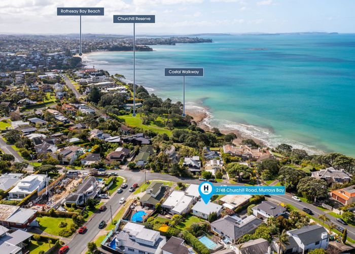  at 2/48 Churchill Road, Murrays Bay, North Shore City, Auckland