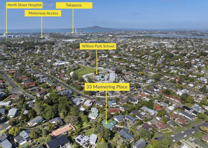  at 33 Mannering Place, Hillcrest, Auckland
