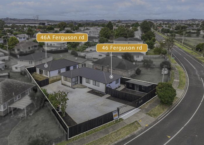  at 46A Ferguson Road, Otara, Manukau City, Auckland
