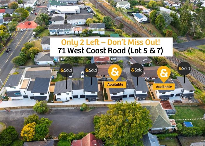  at Lot 5 & 7/71 West Coast Road, Glen Eden, Waitakere City, Auckland