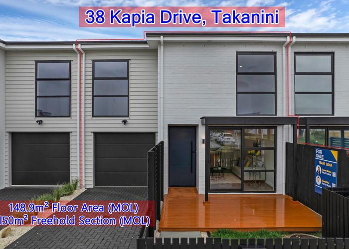  at 38 Kapia Drive, Takanini, Papakura, Auckland