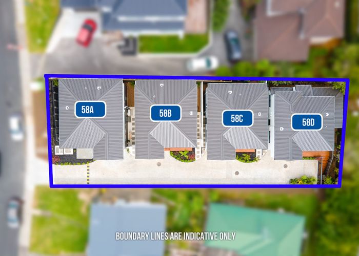  at Lot 1-4/58 Marlborough Avenue, Glenfield, North Shore City, Auckland