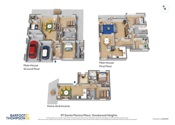  at 37 Santa Monica Place, Goodwood Heights, Manukau City, Auckland