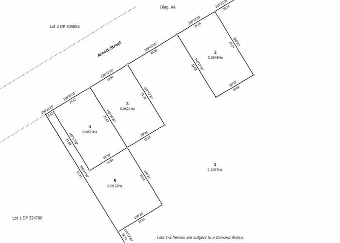  at Lot 2,3,4,5, 66A Arnott Street, Feilding, Manawatu, Manawatu / Whanganui