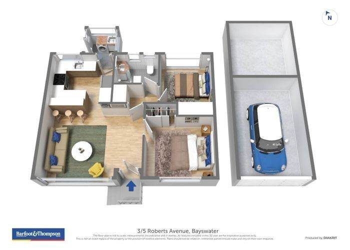  at 3/5 Roberts Avenue, Bayswater, North Shore City, Auckland