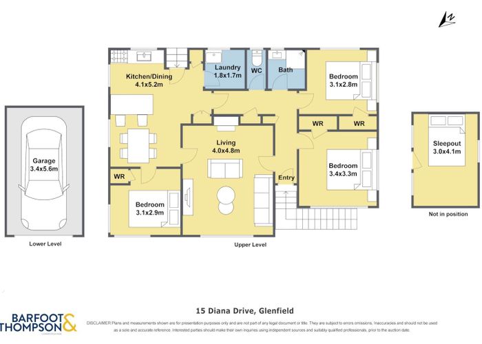  at 15 Diana Drive, Glenfield, North Shore City, Auckland