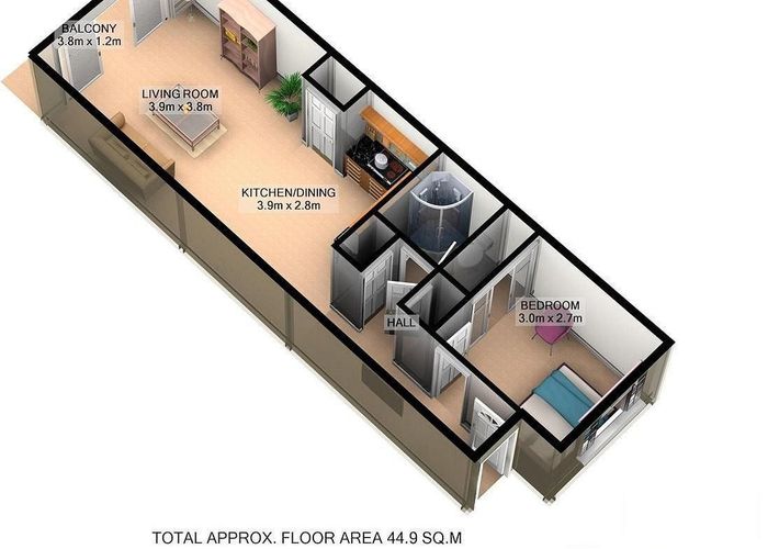  at 303/287 Onehunga Mall, Onehunga, Auckland City, Auckland