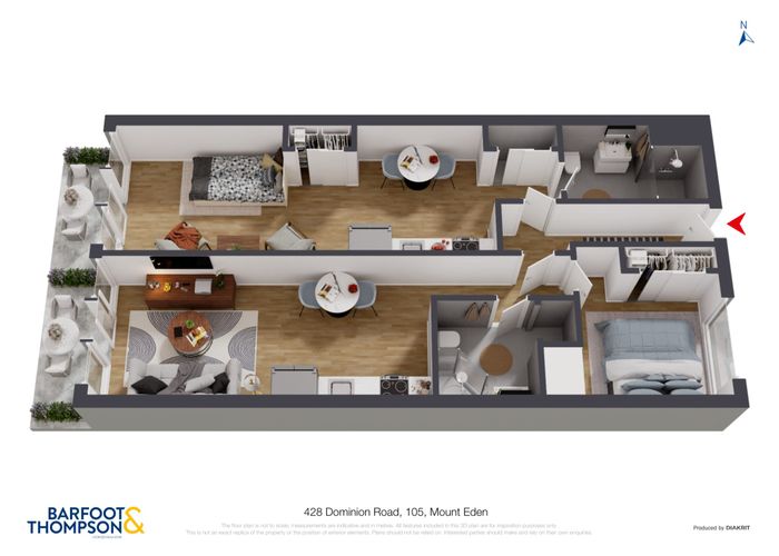  at 105/428 Dominion Road, Mount Eden, Auckland City, Auckland