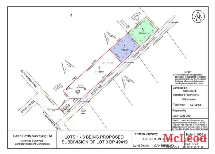  at 2/Lot 2 / 7 Taits Road, Newland, Ashburton, Canterbury