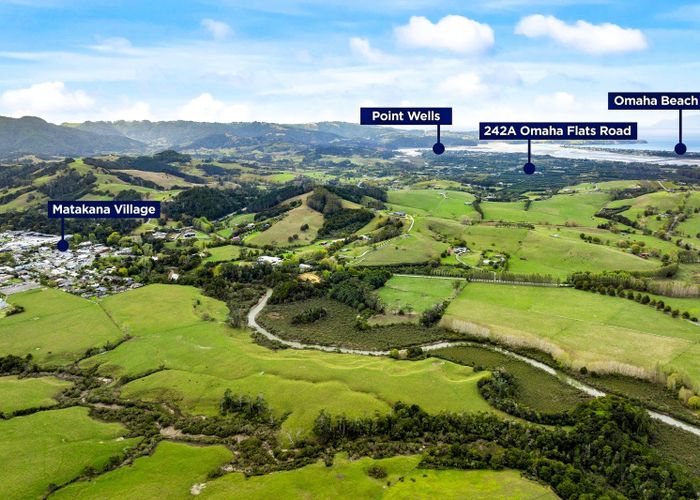  at 242A and 242B Omaha Flats Road, Matakana, Rodney, Auckland