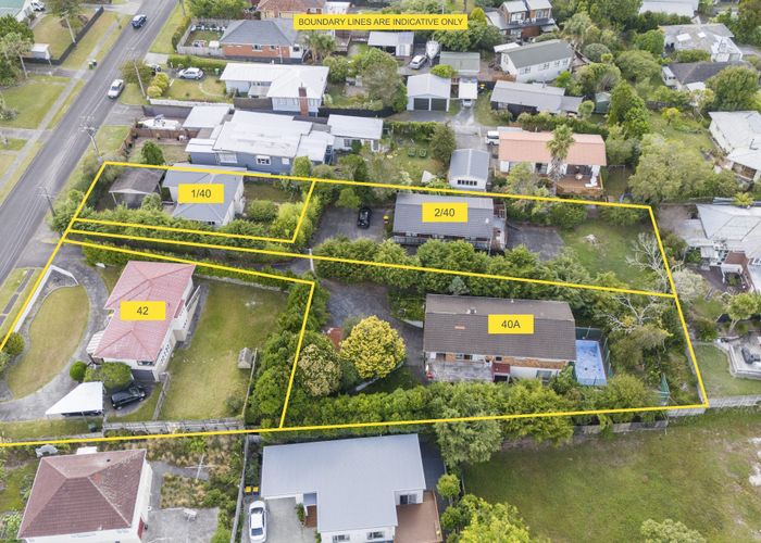  at 40/1 , 40/2, 40A & 42 Savoy Road, Glen Eden, Waitakere City, Auckland
